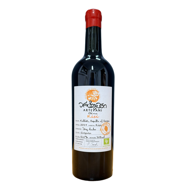 Artevani 2019 Old Vine Organic Kisi Amber Wine Kakheti Georgia