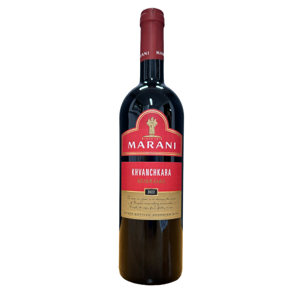 Kakhuri Gvinis Marani 2022 Kindzmarauli Semi Sweet Red Wine Kakheti Georgia